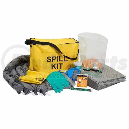 58848 by JJ KELLER - 9.7-Gallon Truck Spill Kit in Cube-Shaped Bag - Universal