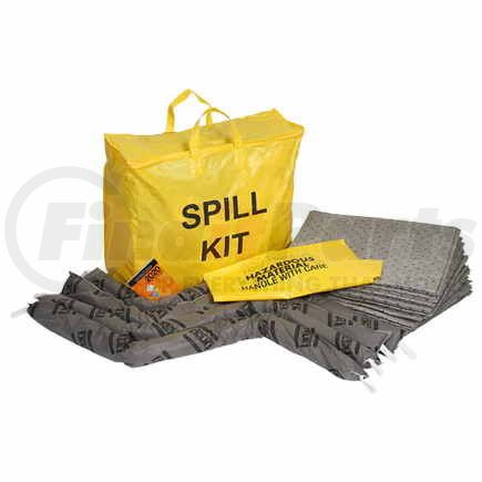 58851 by JJ KELLER - 9.4-Gallon Universal Spill Kit in High-Visibility Bag - Universal Spill Kit