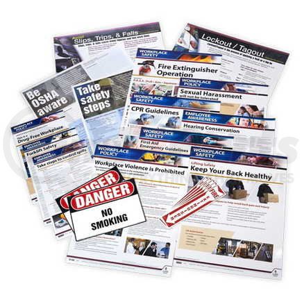 59393 by JJ KELLER - Manufacturing Small Industry Safety Poster Bundle - Safety Poster Bundle