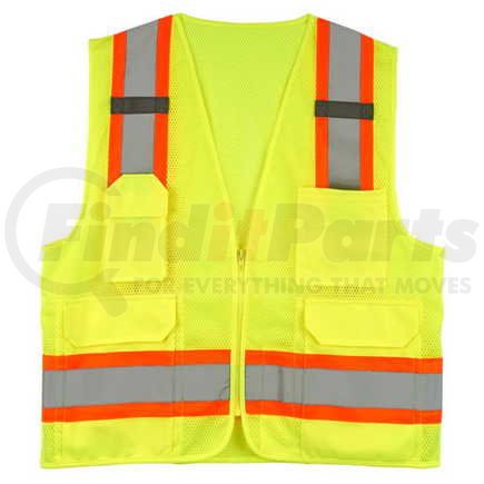 59433 by JJ KELLER - J. J. Keller SAFEGEAR Surveyor Vest Type R Class 2 - S/M Surveyor Vest