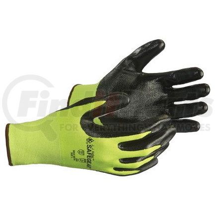 59779 by JJ KELLER - J. J. Keller SAFEGEAR Nitrile Cut Level A2 Gloves - Large Gloves, Sold as 1 Pair