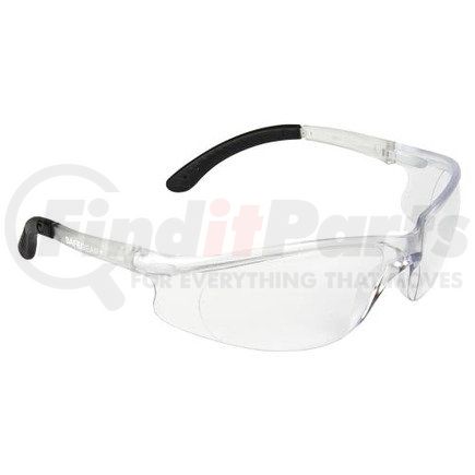 59790 by JJ KELLER - J. J. Keller™ SAFEGEAR™ Safety Glasses with Rubber Tips - Clear Frame, Clear Lens