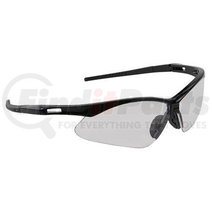 59796 by JJ KELLER - J. J. Keller™ SAFEGEAR™ Safety Glasses with Black Frames - Black Frame, Clear Anti-Scratch Lens