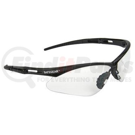 59797 by JJ KELLER - J. J. Keller™ SAFEGEAR™ Safety Glasses with Black Frames - Black Frame, Clear Anti-Fog/Anti-Scratch Lens