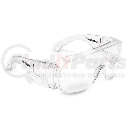 59811 by JJ KELLER - J. J. Keller™ SAFEGEAR™ Over-The-Glasses Safety Glasses - Clear Frame, Clear Lens