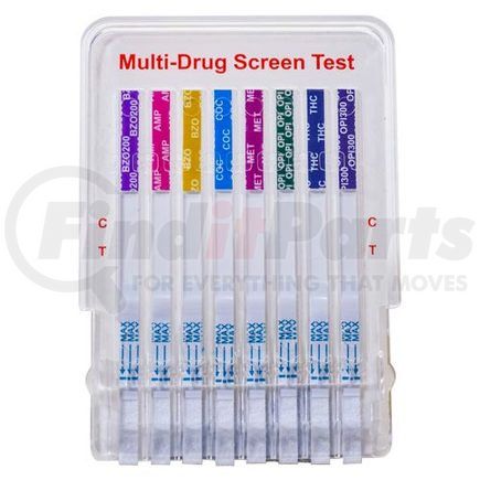 59978 by JJ KELLER - Multi-Drug Screen Card - 5 Panel w/ Adulterants