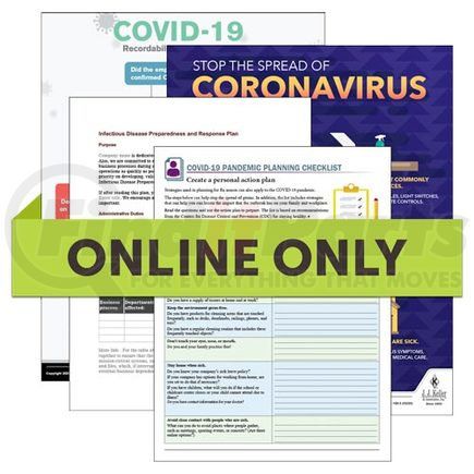 60985 by JJ KELLER - COVID-19 Business Response Pack - 1-Year Subscription