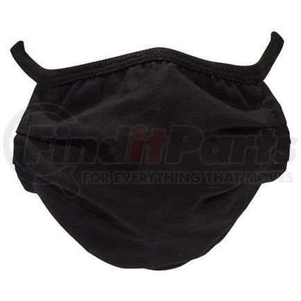 61123 by JJ KELLER - Reusable Cotton 2-Ply Face Mask 20-pk. - Black Reusable Cotton 2-Ply Face Mask 20-pk.