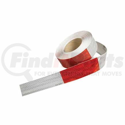 61179 by JJ KELLER - Conspicuity Tape Rolls for Trailers – 11" Red / 7" White, 3M™ Flexible Prismatic - 3M™ Flexible Prismatic 913, 5-year warranty