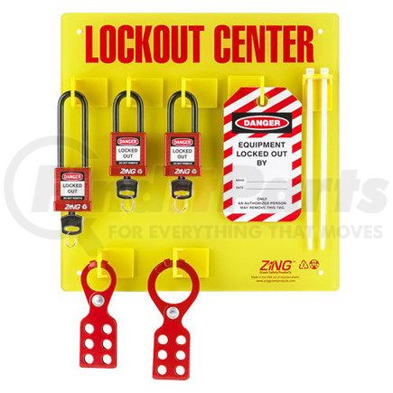 56470 by JJ KELLER - General Purpose Small Wall-Mounted Lockout/Tagout Station - Small Lockout/Tagout Station