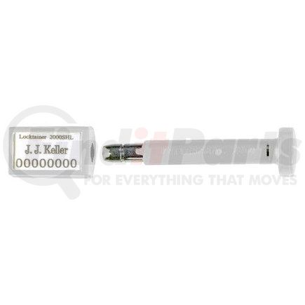 57047 by JJ KELLER - Locktainer 2000SHL Bolt Seal - White - Stock