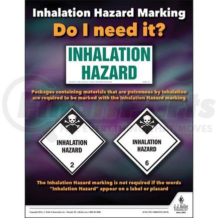 57181 by JJ KELLER - When Is A Hazmat Endorsement Required  - Inhalation Hazard Marking - Do I Need It - Inhalation Hazard Marking - Do I Need It