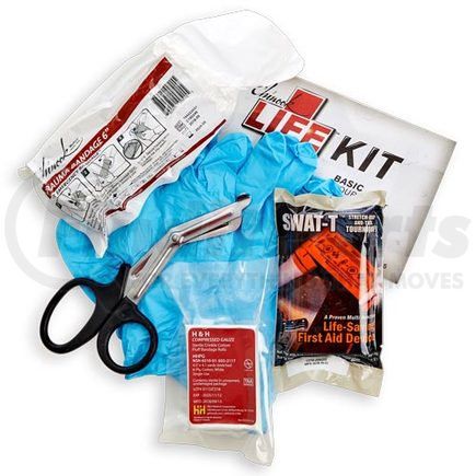 57653 by JJ KELLER - Bleeding Control First Aid Life Kit - Chinook SWAT-T First Aid Kit