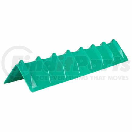 57931 by JJ KELLER - VeeBoards Heavy Duty Cargo Edge Protector - Green, 8" x 8" x 48"