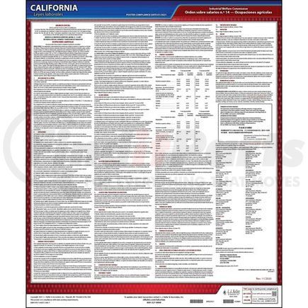 62984 by JJ KELLER - California IWC Wage Orders - Spanish - #14 - Agricultural Occupations