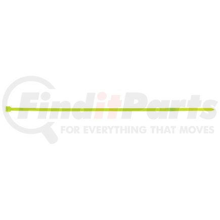 63663 by JJ KELLER - Fluorescent Nylon Standard-Duty 11" Zip Ties - Fluorescent Green