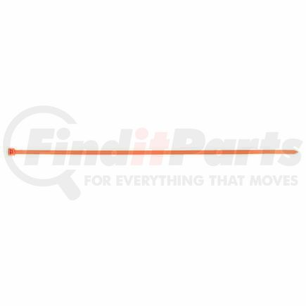 63681 by JJ KELLER - Fluorescent Nylon Standard-Duty 11" Zip Ties - Fluorescent Orange