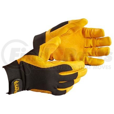 64313 by JJ KELLER - J. J. Keller™ SAFEGEAR™ Cowhide Mechanics Gloves - Medium Gloves, Sold as 1 Pair