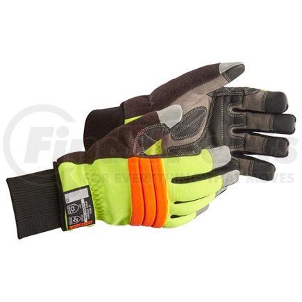 64516 by JJ KELLER - J. J. Keller™ SAFEGEAR™ Hi-Vis Cold Storage Winter Gloves - Small Gloves, Sold as 1 Pair