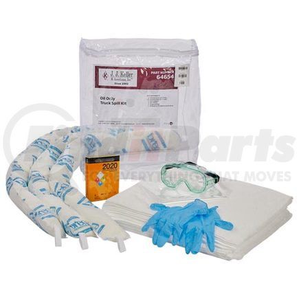 64654 by JJ KELLER - 6.9-Gallon Truck Spill Kit - Oil-Only