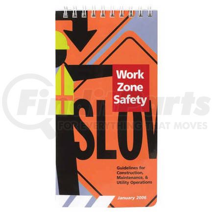 6636 by JJ KELLER - Work Zone Safety Guidelines Handbook - Spiral Bound