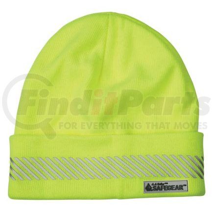 61395 by JJ KELLER - J. J. Keller™ SAFEGEAR™ Hi-Vis Yellow Knit Winter Hat - Hi-Vis Yellow Knit Winter Hat