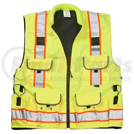 61451 by JJ KELLER - J. J. Keller SAFEGEAR Reversible Fleece-Lined Winter Vest Type R Class 2 - L/XL Safety Vest