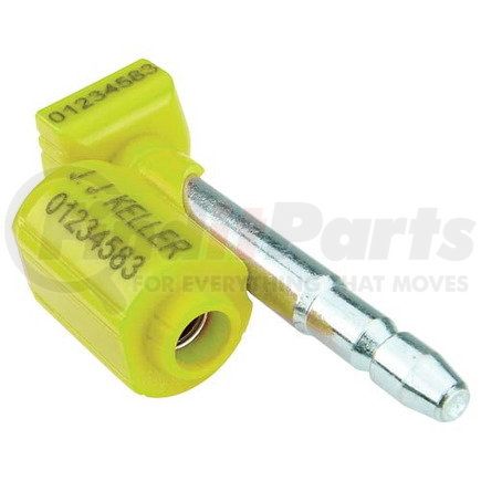 61555 by JJ KELLER - J. J. Keller Uncoated Pin Bolt Seal - Yellow - Stock