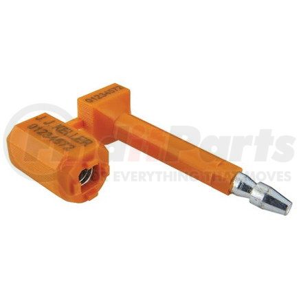 61559 by JJ KELLER - J. J. Keller Coated Pin Bolt Seal - Orange - Stock