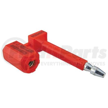 61560 by JJ KELLER - J. J. Keller Coated Pin Bolt Seal - Red - Stock