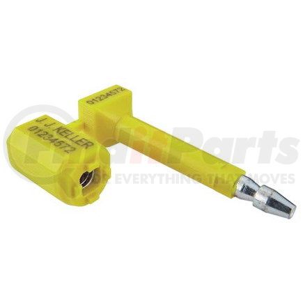 61561 by JJ KELLER - J. J. Keller Coated Pin Bolt Seal - Yellow - Stock