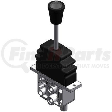 1221-99-01 by DEL HYDRAULICS - Feathering valve- straight handle
