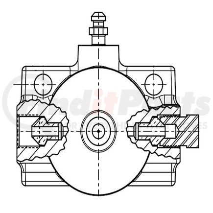 02-120-016 by MICO - Slave Cylinder - Brake Fluid Type, 3/4" Bore Diameter, 1" Stroke