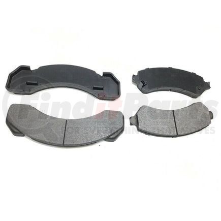 E11101840 by BENDIX - Formula Blue™ Hydraulic Brake Pads - Heavy Duty Extended Wear, With Shims, Front or Rear