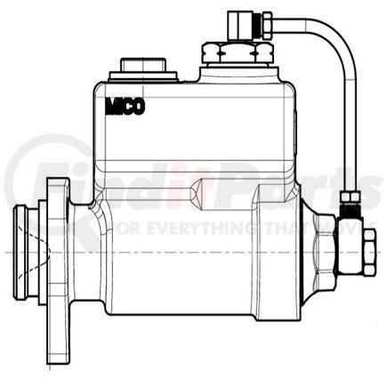 03-020-577 by MICO - Brake Master Cylinder