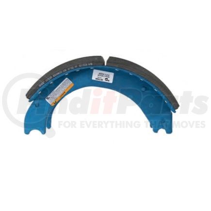 KT4709E2BB200 by BENDIX - Drum Brake Shoe Kit - Relined, 16-1/2 in. x 7 in., With Hardware, For Bendix® (Spicer®) Extended Service II Brakes