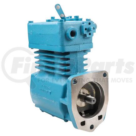 5002983 by BENDIX - Tu-Flo® 750 Air Brake Compressor - Remanufactured, Flange Mount, Engine Driven, Water Cooling, For Mack Extended Applications