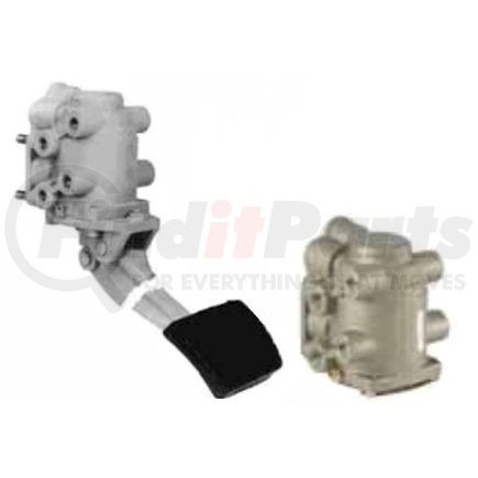 288268N by BENDIX - E-7™ Dual Circuit Foot Brake Valve - New, Bulkhead Mounted, with Suspended Pedal