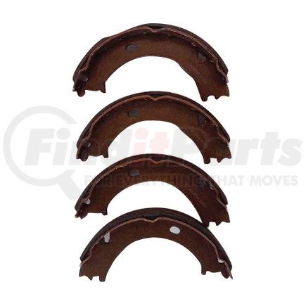 E11607710 by BENDIX - Formula Blue™ New Bonded Brake Shoes - 2192-S771 (FMSI), Parking Brake Shoe