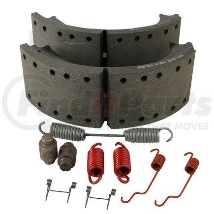 K097966 by BENDIX - Drum Brake Shoe and Lining Kit - 14.94 Kilogram