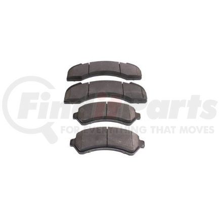 E10902250 by BENDIX - Formula Blue™ Hydraulic Brake Pads - Premium Semi-Metallic, With Shims, Front or Rear