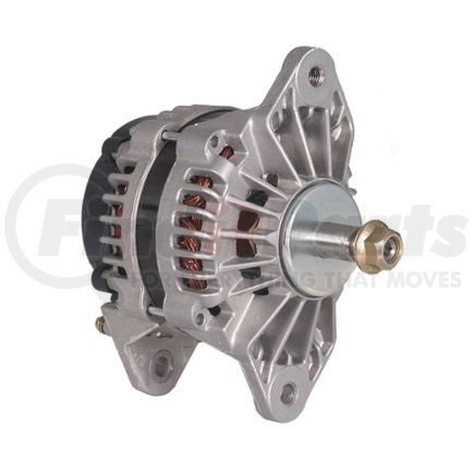 8600388 by DELCO REMY - Alternator - 24SI Model, 24V, 70A, 5/16 B+ Output Terminal, J180 Hinge