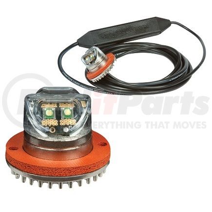 9011A by ECCO - Warning Light Assembly - Directional LED, 2-Bolt Mount, Hide-Away, Amber