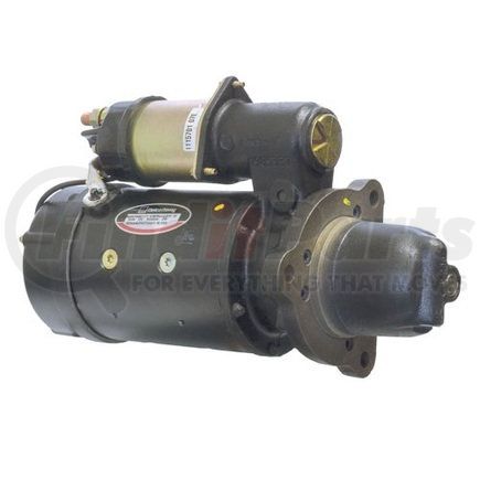 10461171 by DELCO REMY - Starter Motor - 41MT Model, 12V, 12 Tooth, SAE 3 Mounting, Clockwise