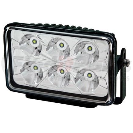 EW2300 by ECCO - Work Light - 6 LED, Spot Beam, Rectangular, Bracket Mount, White