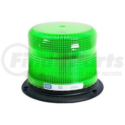 7965G by ECCO - 7965 Series Pulse 2 LED Beacon Light - Green, 3 Bolt / 1 Inch Pipe Mount
