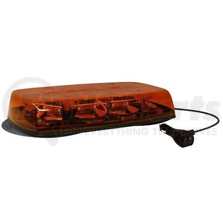 5587A-VM by ECCO - 5587 Series Reflex Minibar Beacon Light - Vacuum Mount, Amber