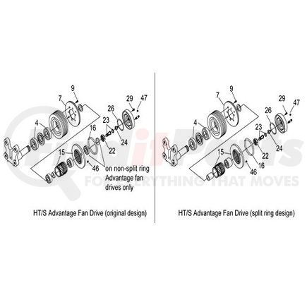 994323 by HORTON - Engine Cooling Fan Clutch Kit