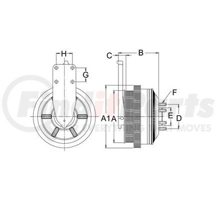 999008 by HORTON - DM Advantage Fan Clutch