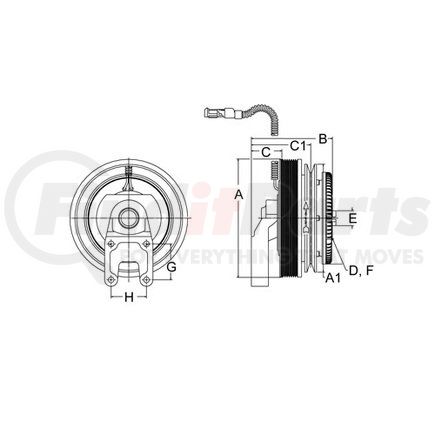 996609 by HORTON - Engine Cooling Fan Clutch